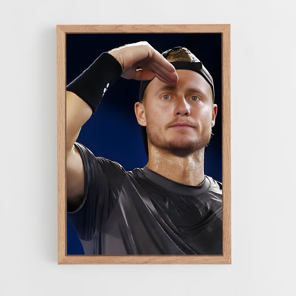 Poster Le Service Gagnant – affiche Tennis (vue 4)